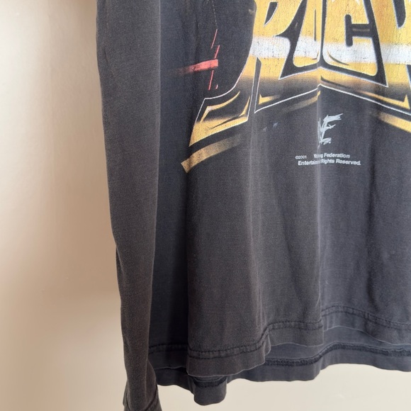 Vintage Y2K WWF The Rock Tshirt - Picture 5 of 14